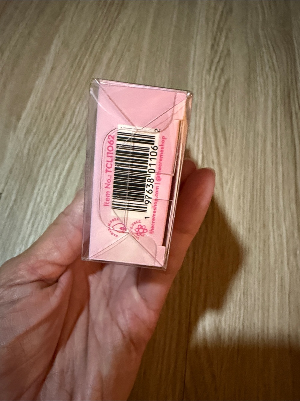 The Creme Shop Pink Cotton Candy Macaron Lip Balm NIB - Picture 8 of 9